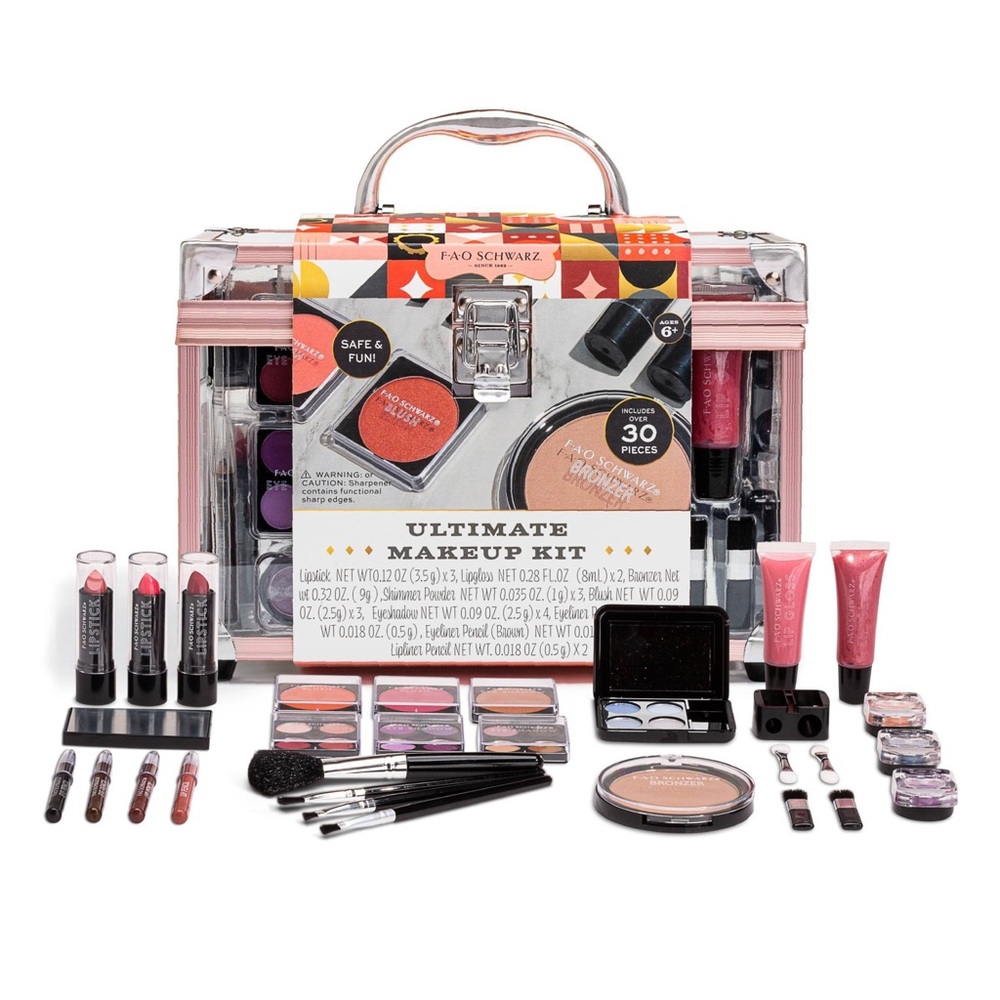 NWB FAO Schwartz Ultimate Makeup Kit for kids, teens or even adults (6+)